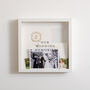 Personalised Wedding Keepsake Memory Box Frame, thumbnail 11 of 11