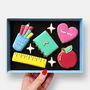 Personalised Thank You Teacher Iced Biscuits Letterbox Gift, thumbnail 1 of 9