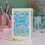 Papercut 'Strong Women' Card, thumbnail 2 of 5