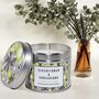 Elderflower And Gooseberry Candle Tin, thumbnail 1 of 3