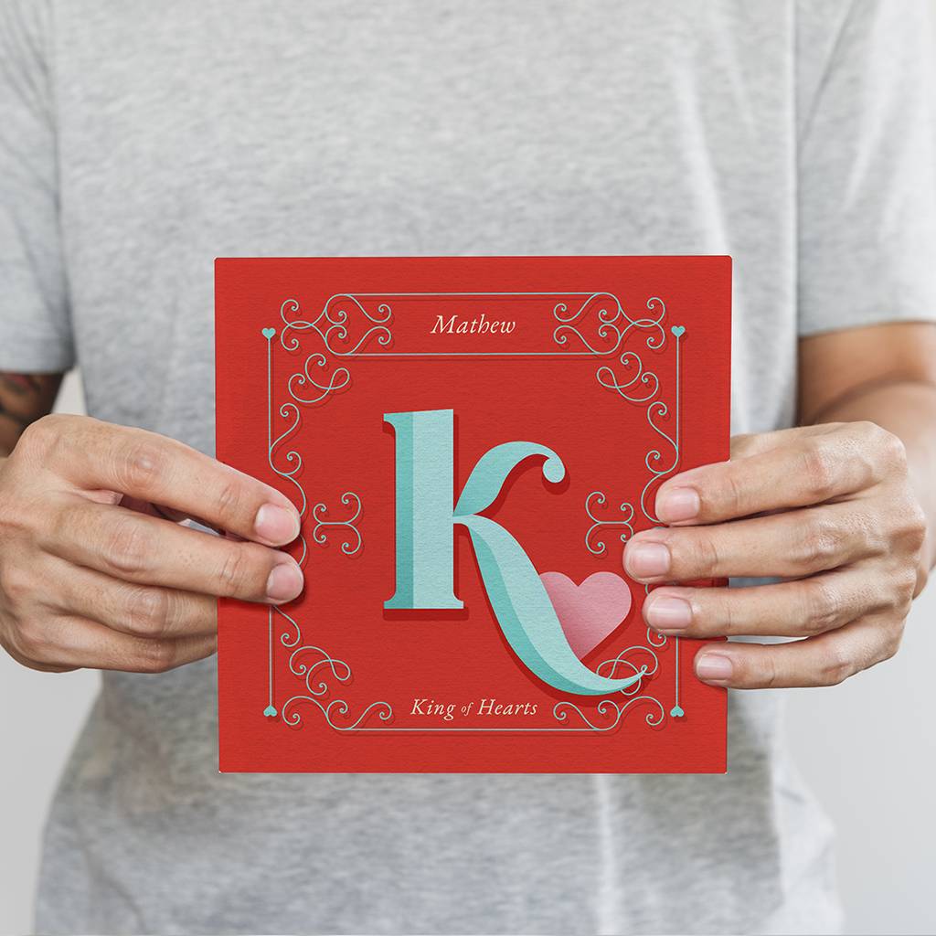 King Of Hearts: Personalised Card For Dad, 1 of 2