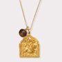 Warrior Goddess Gold Vermeil Necklace, thumbnail 4 of 7
