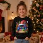 Kids Elf Mode Activated Christmas Sweatshirt, thumbnail 1 of 6