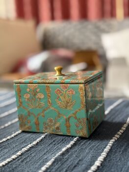 Vanity Jar, Trinket Box, Cotton Bud/ Bath Salt Storage, 5 of 12