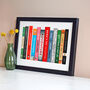 Personalised Books Wedding Print, thumbnail 2 of 5