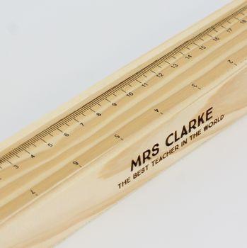 Personalised Wooden Pencil Case, 4 of 5