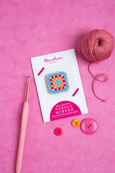 Granny Square Magnetic Needle Minder, 4 of 4