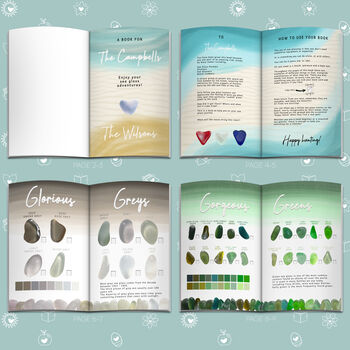 Personalised Sea Glass Guide Book, 4 of 8
