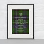 Personalised Scottish Phrase Wedding Print, thumbnail 4 of 5
