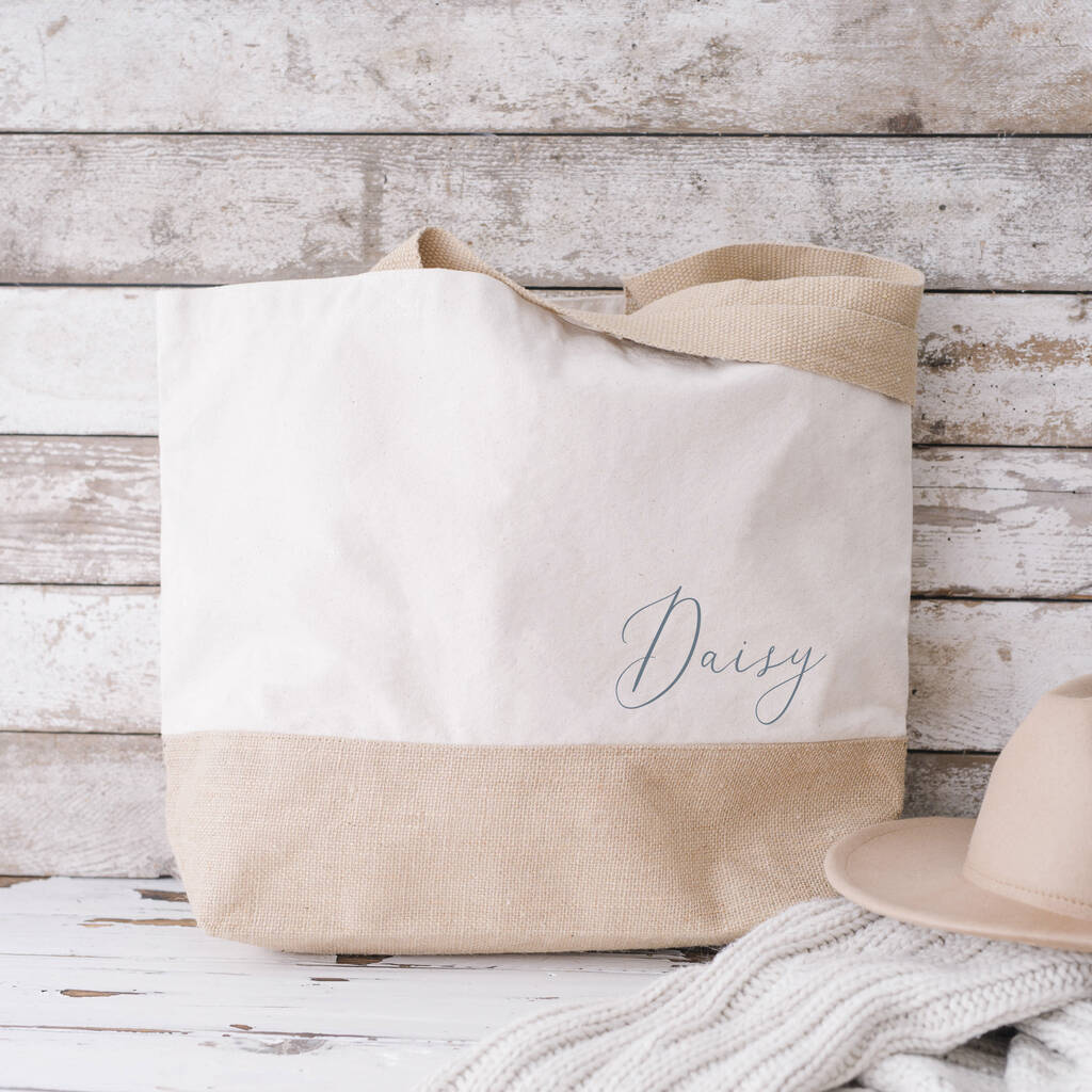 Personalised Xl Tote Bag By Donna Crain | notonthehighstreet.com