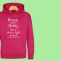 'Mummy And Daddy Finally Tied The Knot' Boys/Girls Wedding Hoodie, thumbnail 7 of 12