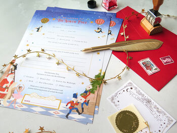 Letter To Father Christmas Writing Paper, 3 of 4