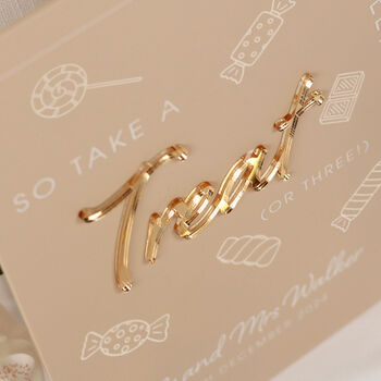 Modern Arch Wedding Sweet Bar Acrylic Sign, 5 of 6