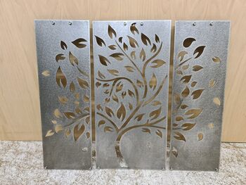 Metal Tree Of Life Wall Art Hanging Home Room Decor, 10 of 11