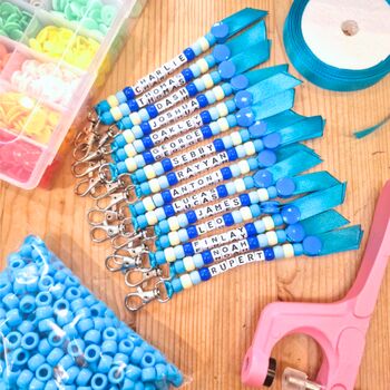 Diy Personalised Name Painting Craft Kit Gift Box, 6 of 7