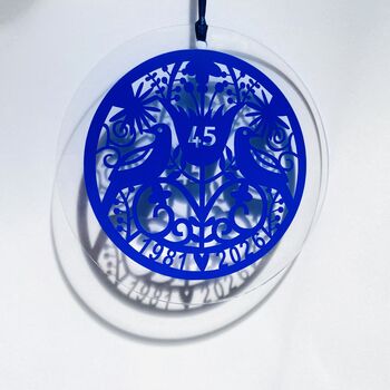 45th Sapphire Anniversary Decoration, 3 of 11