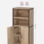 Floor Standing Cabinet Multifunctional Kitchen Cupboard, thumbnail 2 of 6