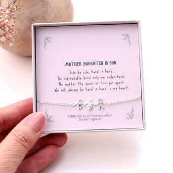 Mother And Daughter Together Bracelet, 4 of 4
