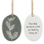 'Missing You' Miss You Porcelain Message Token Gift, thumbnail 2 of 2