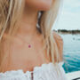 18th Birthday Birthstone Necklace – Gift For Her, thumbnail 3 of 10