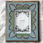 Indian Wood Picture Frame, Hand Painted Photo Frame, thumbnail 8 of 8