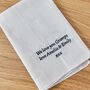 Personalised Sentimental Message Handkerchief, thumbnail 1 of 2