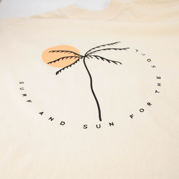 Surf And Sun Sustainable Oversized T Shirt, 3 of 9