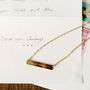 Personalised Handwriting Necklace, thumbnail 1 of 8