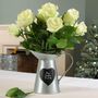 Personalised Heart Pitcher Jug Vase, thumbnail 3 of 9