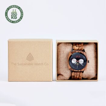 The Oak: Handmade Vegan Wood Wristwatch For Men, 2 of 8