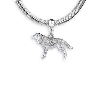 Cocker Spaniel Charm Sterling Silver, 3 of 8