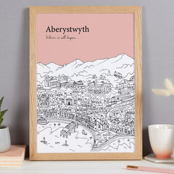 Personalised Aberystwyth Print, 7 of 9