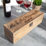 Personalised Wine Box For Couples, thumbnail 1 of 11