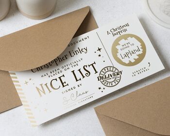 Scratch To Reveal Christmas Gift Voucher, 5 of 9