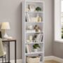 Bookcase Adjustable Shelves Modern Style Storage Unit, thumbnail 4 of 12