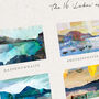 16 Lakes Lake District Poster Print, thumbnail 4 of 5