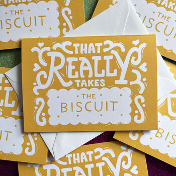 Funny Biscuit Greeting Card, 3 of 5