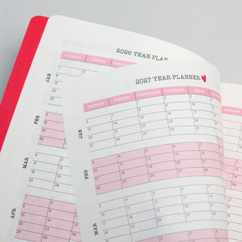 2026 A5 Diary Matilda Moo Personalised Weekly Diary, 9 of 9