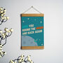 Love You Round The Moon And Back Again Greetings Card, thumbnail 2 of 3