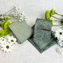 Dark Sage Paisley Wedding Tie Set, thumbnail 1 of 6