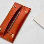 Handmade Leather Pencil Pouch, thumbnail 3 of 7