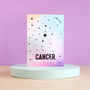 Cancer Star Sign Constellation Birthday Card, thumbnail 1 of 6