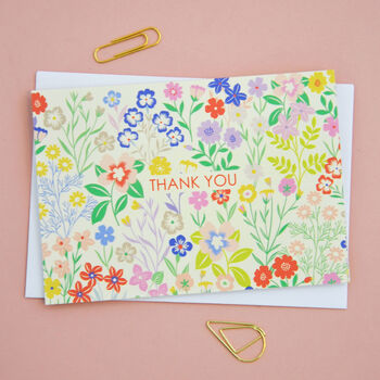 Pic And Mix Multi Pack Of Thank You Cards, 8 of 10