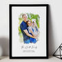 Personalised Family Portrait, Portrait From Photo, thumbnail 6 of 8