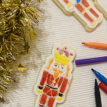 Nutcracker Christmas Eve Gift Biscuit Decorating Kit, 9 of 10