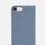 Personalised Leather Flip Phone Case | Cloud Blue, thumbnail 2 of 5