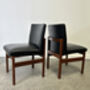 Four Mid Century 1960s Dining Chairs By Vanson, thumbnail 5 of 12