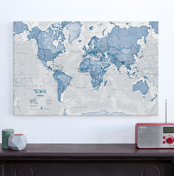 World Is Art Canvas Map Prints, 2 of 9