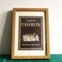 'English Fashion' Framed Vintage Print, thumbnail 1 of 3