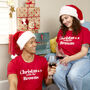 'Christmas With The' Personalised T Shirt, thumbnail 1 of 7
